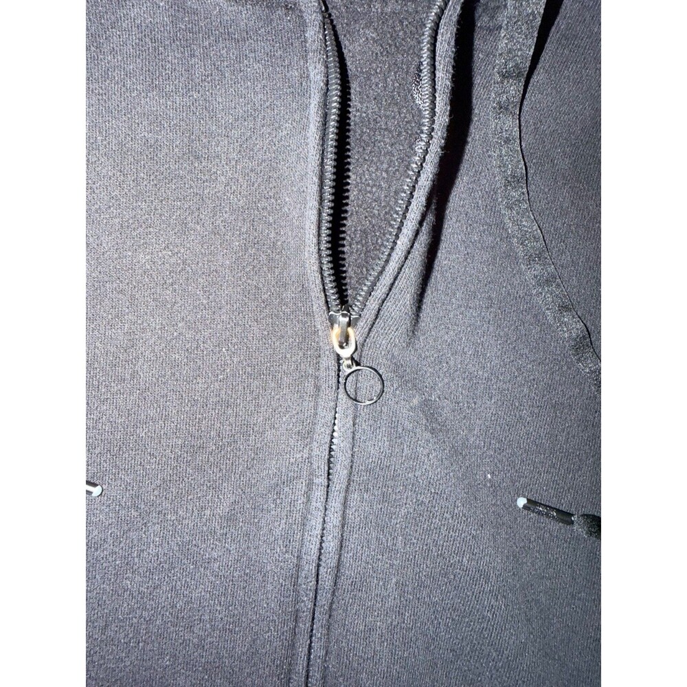 Victorias Secret Black Hoodie Size XXL Oversized Style Zip Up 130951-QJ4